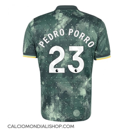 Maglie da calcio Tottenham Hotspur Pedro Porro #23 Terza Maglia 2024-25 Manica Corta